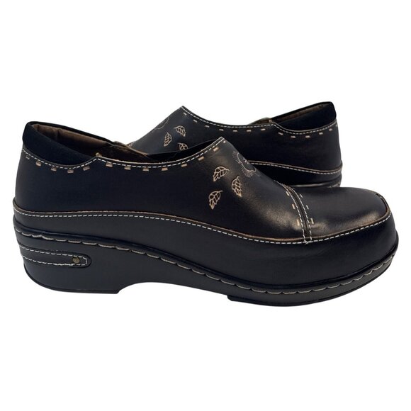 L'Artiste by Spring Step Women's Burbank Clog Leather Size 41 - Picture 7 of 11